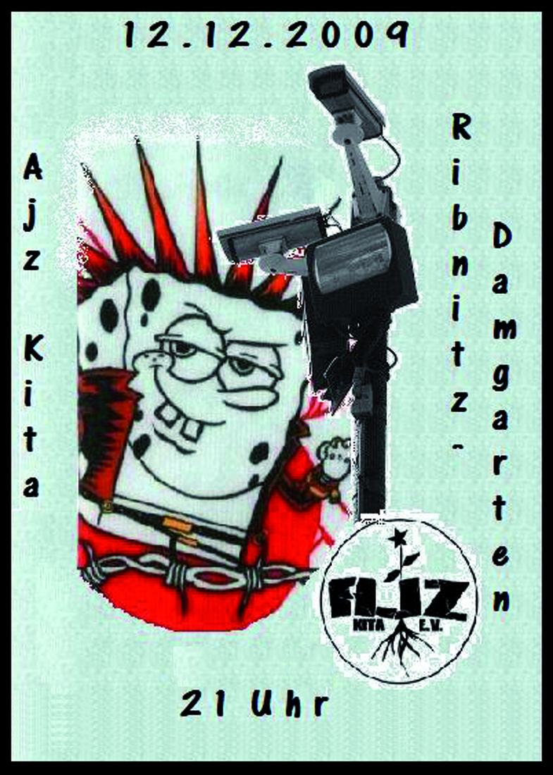 Flyer: Hardcore-Punk-Konzert