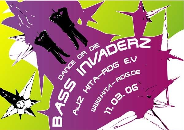 Flyer: Bass Invaderz (2006)