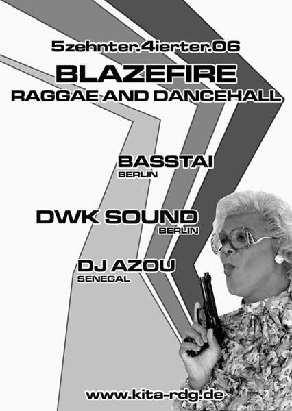 Flyer: Blaze Fire