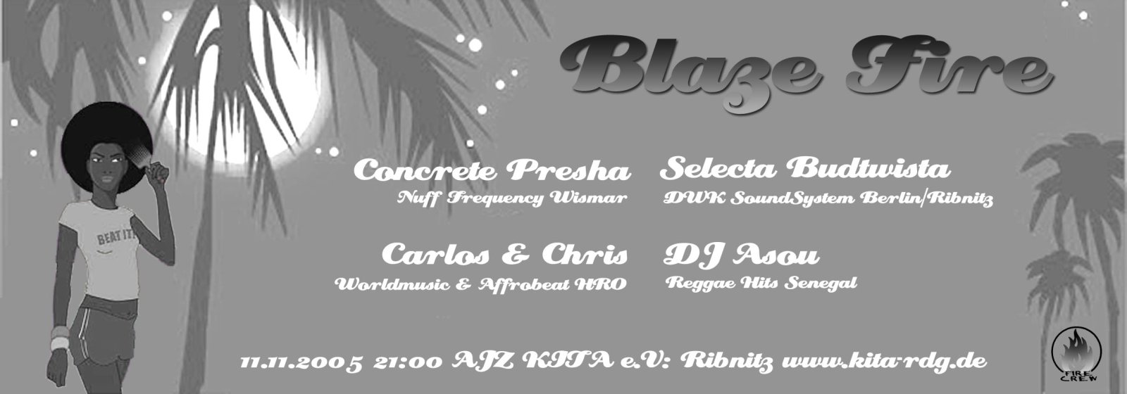 Flyer: Blaze Fire (2005)