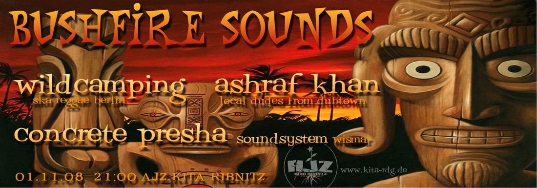 Flyer: Bushfire Sounds (2008)