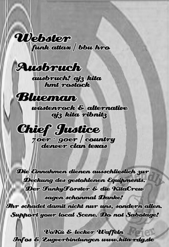 Flyer: Fantomas — Rückseite