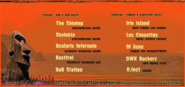 Flyer: Funky Lifestyle Weekend — Rückseite
