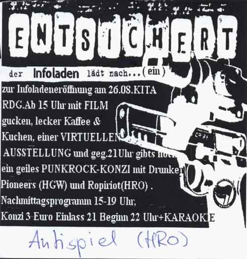 Flyer: InfoLaden (2006)
