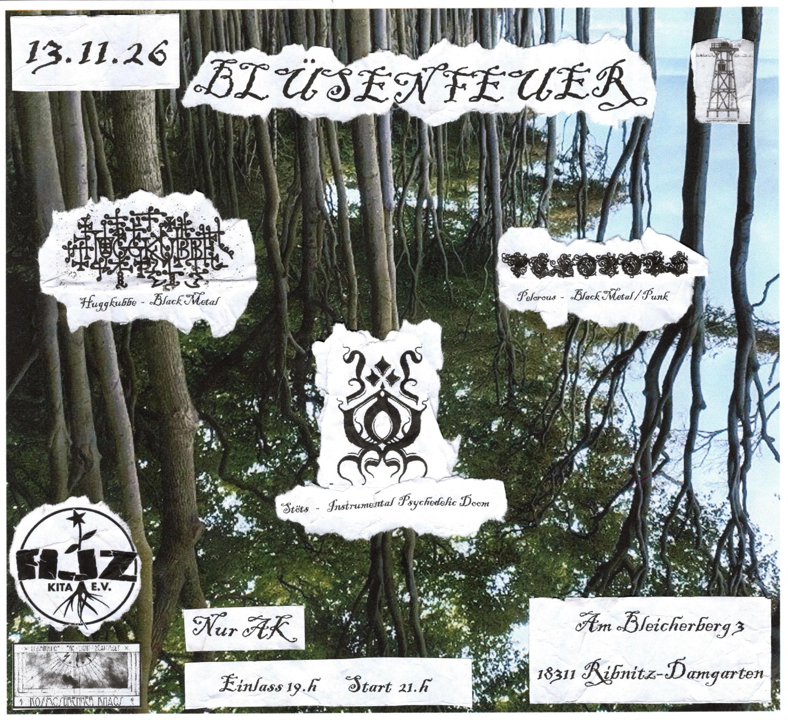 Flyer: Blüsenfeuer