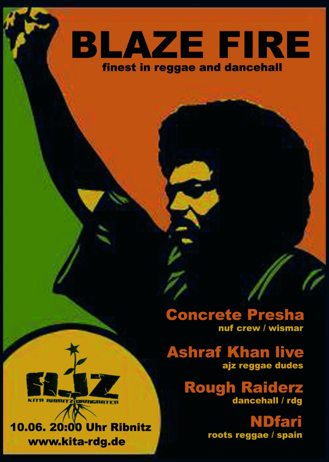 Flyer: Blaze Fire (2006)
