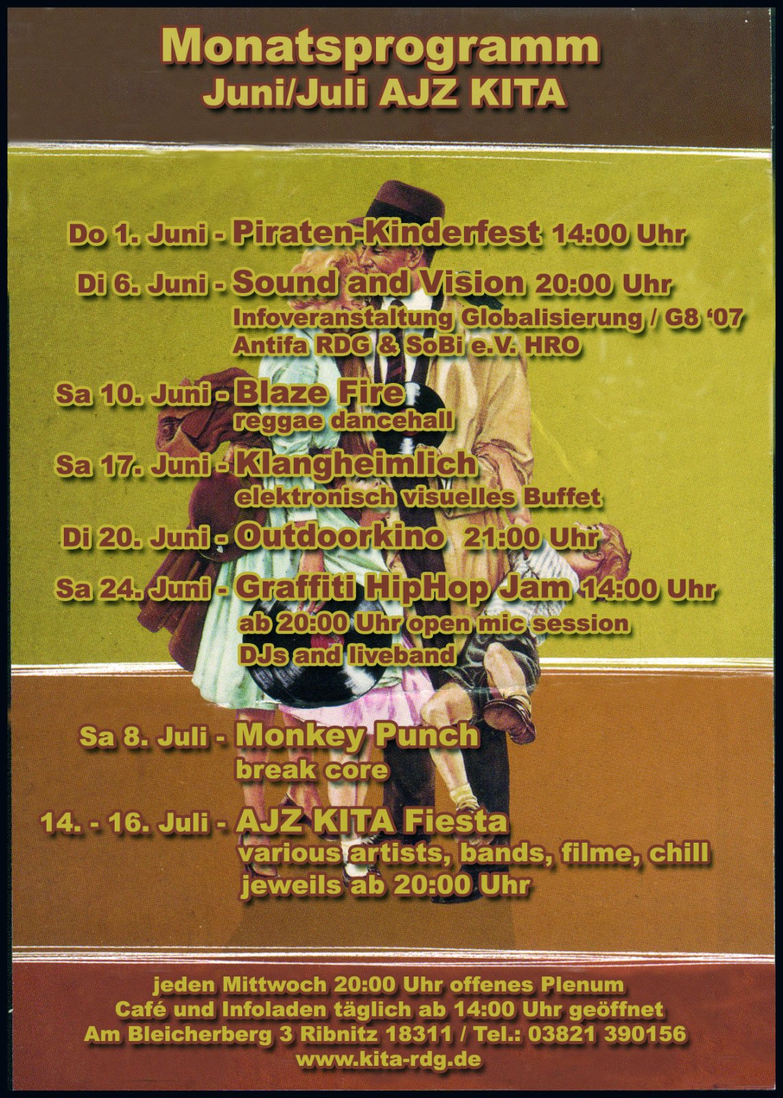 Flyer: Blaze Fire — Rückseite