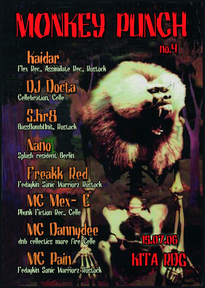 Flyer: Monkey Punch #4 (2006)